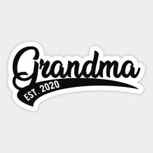 Grandma est. 2020 Sticker